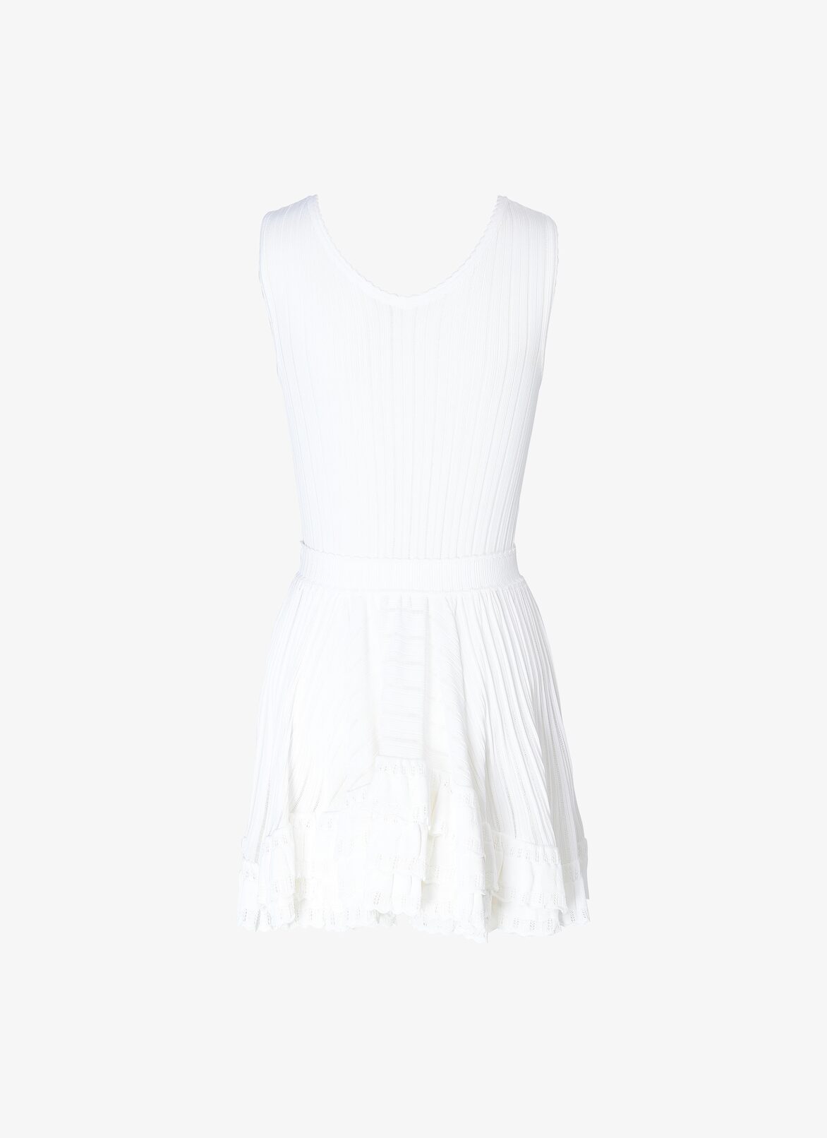 Alaïa Edition 1992 Knee-Length Dress ALAÏA WHITE ALAÏA EDITION 1992 KNEE-LENGTH DRESS